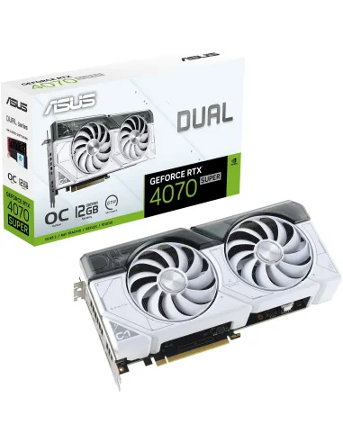 Asus GeForce RTX 4070 SUPER Dual 12GB GDDR6X DLSS3 Blanca