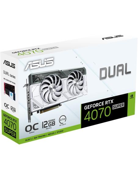 Asus GeForce RTX 4070 SUPER Dual 12GB GDDR6X DLSS3 Blanca