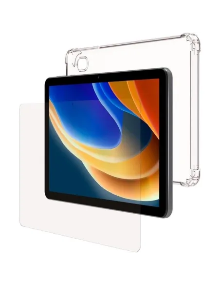 SPC Gravity 4 Protection Pack Funda Transparente + Cristal Templado para SPC Gravity 4 10,35"