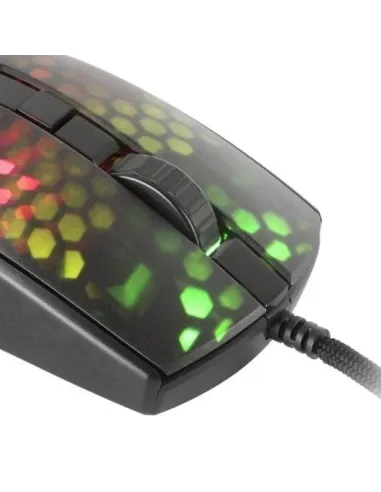 Mars Gaming MMR Ratón Gaming RGB Chroma 12800 DPI Negro + Mars Gaming MMIC Micrófono Gaming USB