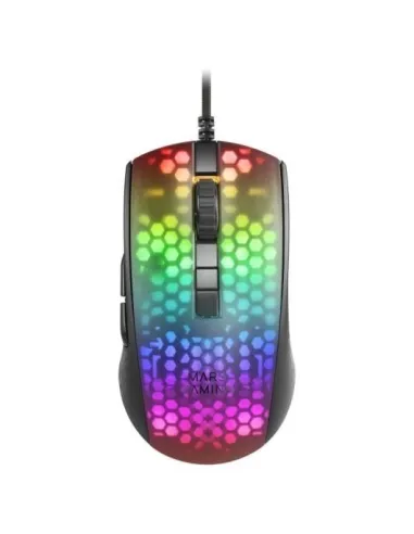 Mars Gaming MMR Ratón Gaming RGB Chroma 12800 DPI Negro + Mars Gaming MMIC Micrófono Gaming USB