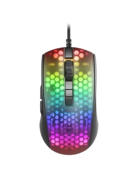 Mars Gaming MMR Ratón Gaming RGB Chroma 12800 DPI Negro + Mars Gaming MMIC Micrófono Gaming USB