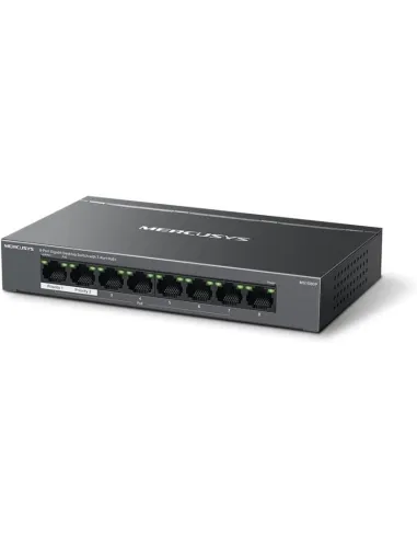 Mercusys MS108GP Switch Gestionado Gigabit Ethernet 8 Puertos PoE