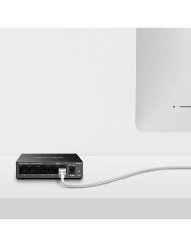 Mercusys MS105GS Switch Gigabit de Sobremesa 5 Puertos RJ-45