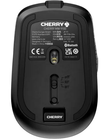 Cherry MW 9100 Ratón Inalámbrico DPI 2400 Negro