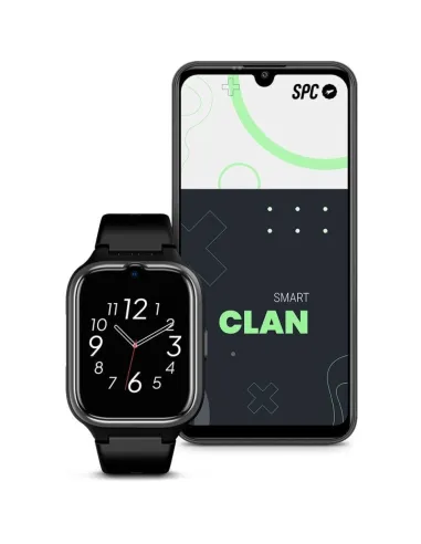 SPC Smartee 4G Senior Smartwatch para Mayores GPS y Botón SOS Negro