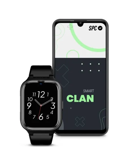 SPC Smartee 4G Senior Smartwatch para Mayores GPS y Botón SOS Negro