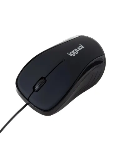 Iggual XS-KIDS-1600DPI Ratón USB 1600DPI Negro