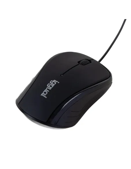 Iggual XS-KIDS-1600DPI Ratón USB 1600DPI Negro
