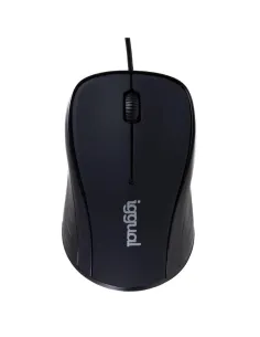 Iggual XS-KIDS-1600DPI Ratón USB 1600DPI Negro