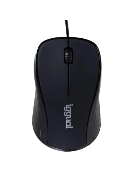 Iggual XS-KIDS-1600DPI Ratón USB 1600DPI Negro