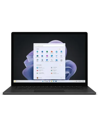 Microsoft Surface Laptop 5 Intel Evo Core i7-1255U/16GB/512GB SSD/15" Táctil Negro W11 Home