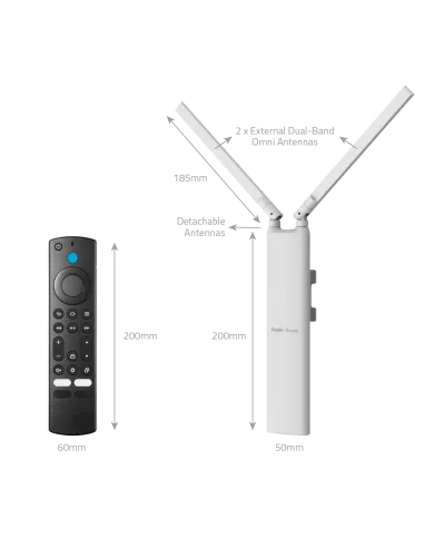 ReyeeRG-RAP52-OD Punto de Acceso WiFi 5 Dual Band Exterior