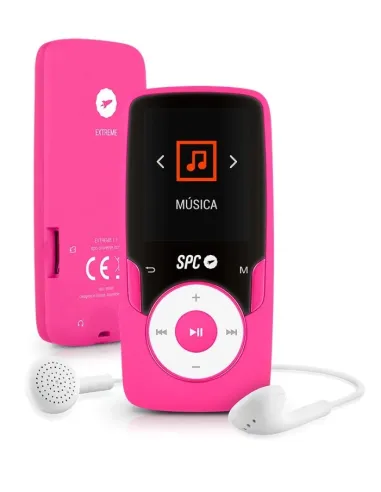 SPC Pure Sound Extreme Reproductor MP4 8GB Rosa