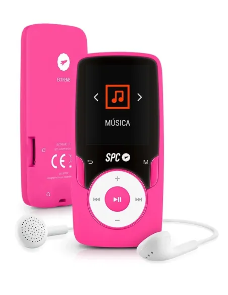 SPC Pure Sound Extreme Reproductor MP4 8GB Rosa