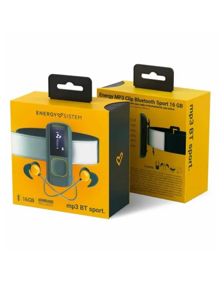 Energy Sistem MP3 Clip BT Sport 16GB Bluetooth Negro