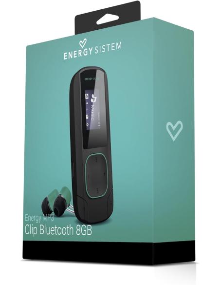 Energy Sistem MP3 Clip 8GB Bluetooth Verde Menta