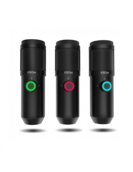 Krom Kapsule Kit de Micrófono Streaming