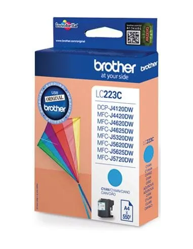 Brother LC223CBP Cartucho de Tinta Cian