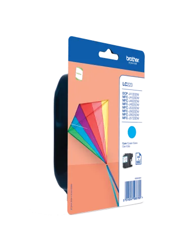 Brother LC223CBP Cartucho de Tinta Cian