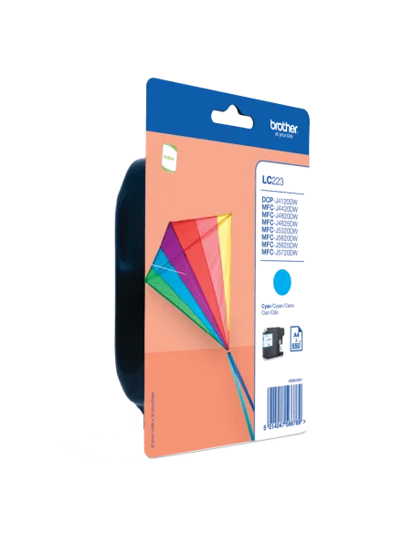 Brother LC223CBP Cartucho de Tinta Cian