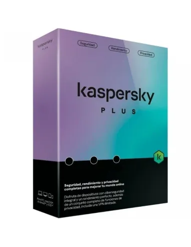 Kaspersky Plus Seguridad de Antivirus Base Español Licencia para 1 Dispositivo