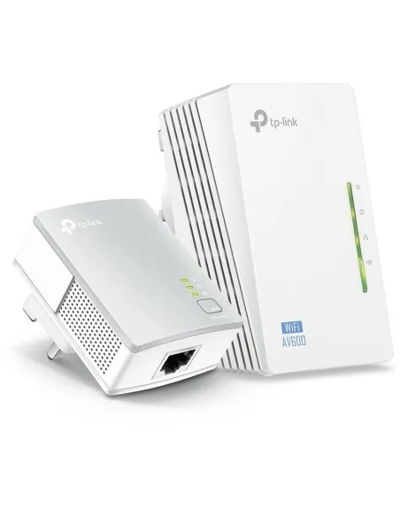 TP-Link TL-WPA4220 KIT PLC Powerline Red Eléctrica AV600 + WFi N300