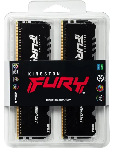 Kingston Fury Beast RGB DDR4 3200MHz 16GB (2x8GB) CL16