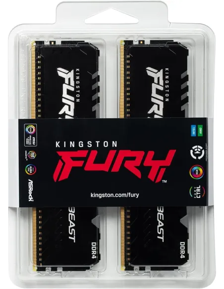 Kingston Fury Beast RGB DDR4 3200MHz 16GB (2x8GB) CL16