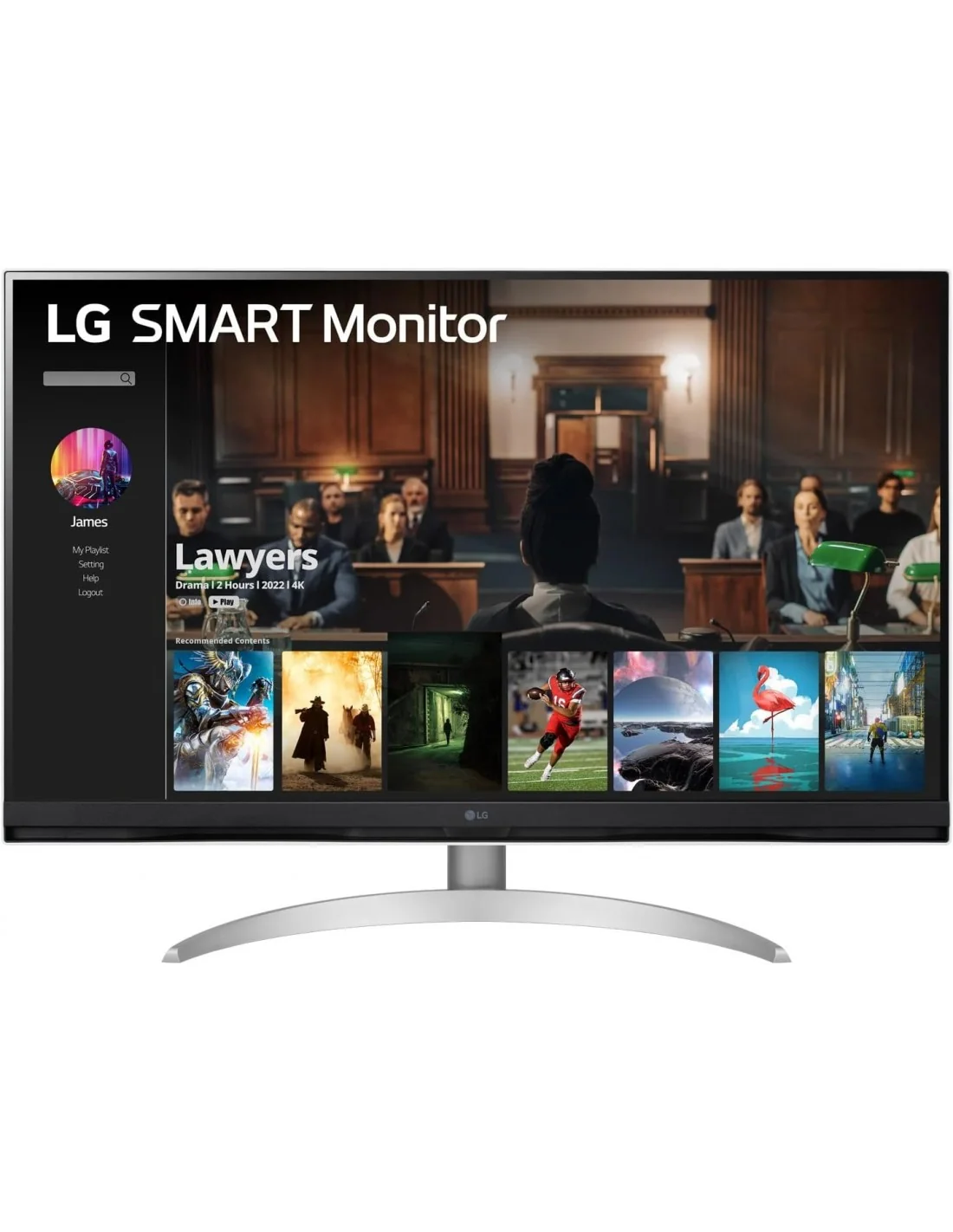 LG 32SQ700S-W 32" LED 4K UHD 60Hz