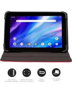 NILOX Funda Universal para Tablet 9.7 a 10.5" Roja-AAOATI1152