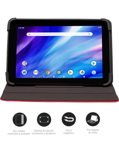NILOX Funda Universal para Tablet 9.7 a 10.5" Roja