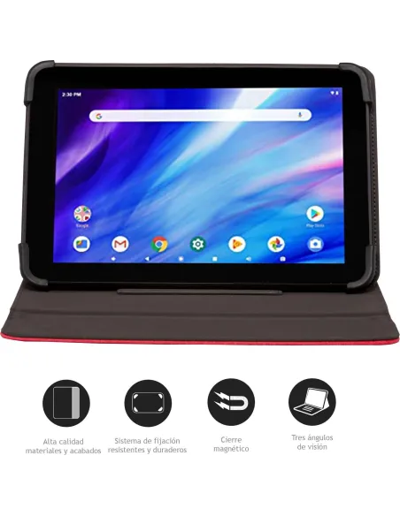 NILOX Funda Universal para Tablet 9.7 a 10.5" Roja