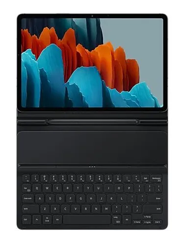 Samsung Book Cover Keyboard Slim Funda para Galaxy Tab S7 con Teclado 11" Negra