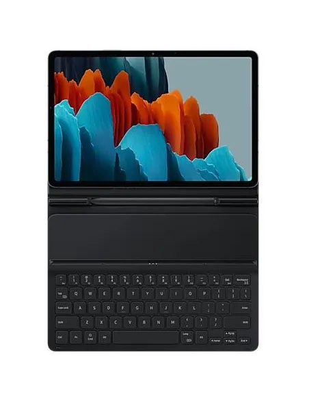 Samsung Book Cover Keyboard Slim Funda para Galaxy Tab S7 con Teclado 11" Negra