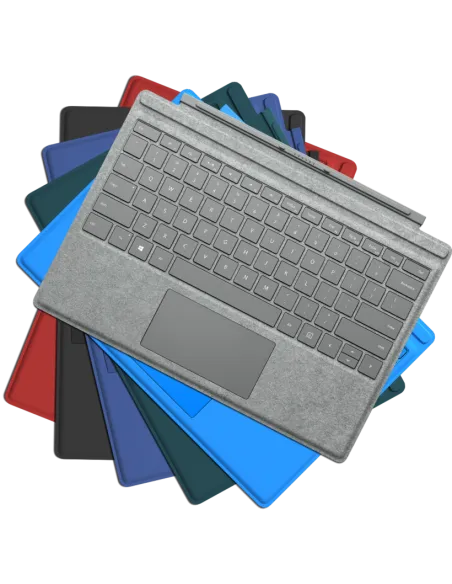 Microsoft KCN-00034 Surface Go Type Cover Funda con Teclado para Surface Go/Go2/Go3 Negro