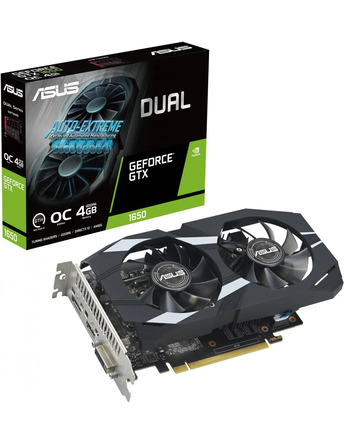 Asus GeForce GTX 1650 Dual OC 4GB GDDR6