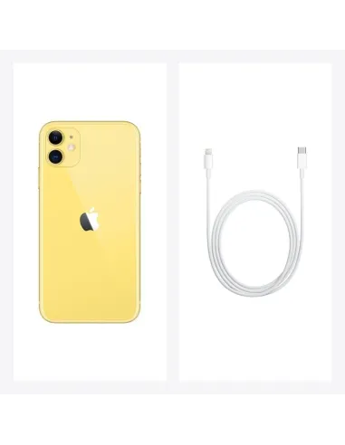 Apple iPhone 11 4/128GB Amarillo (Reacondicionado)