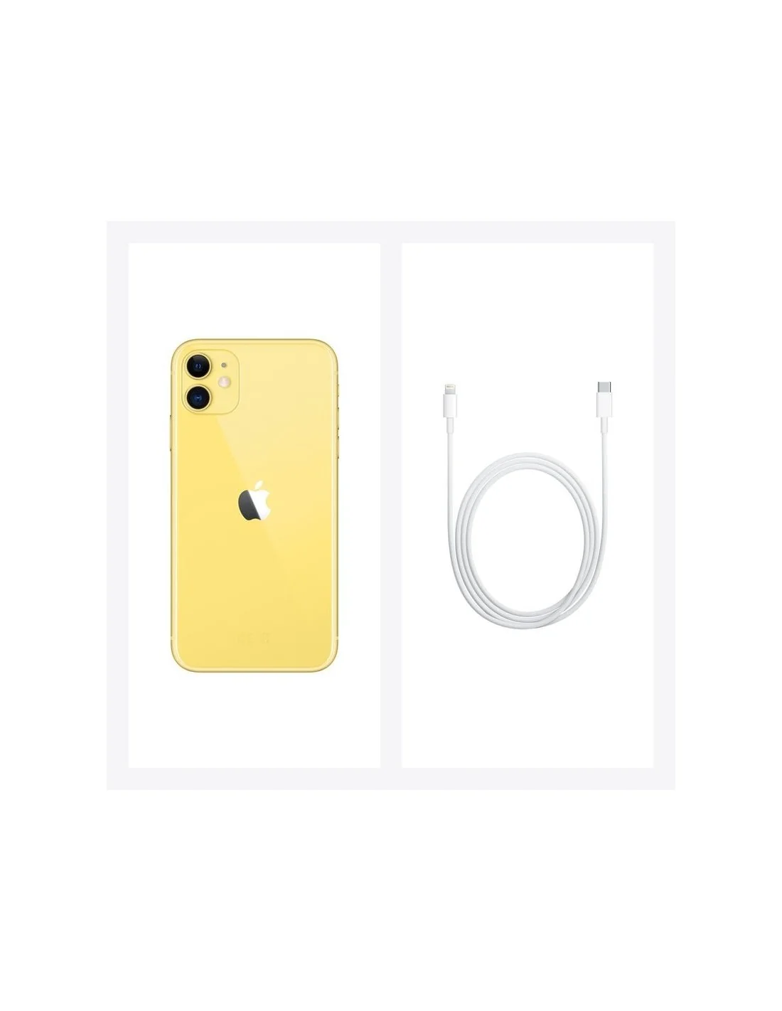 Apple iPhone 11 4/128GB Amarillo (Reacondicionado)