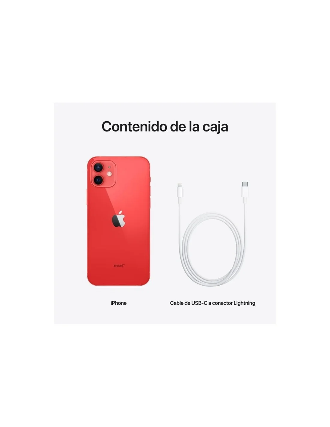 Apple iPhone 12 128GB (PRODUCT)RED (Reacondicionado)