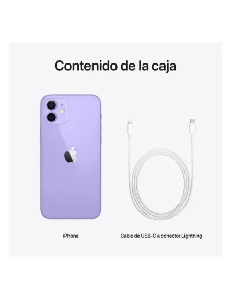 Apple iPhone 12 128GB Púrpura (Reacondicionado)