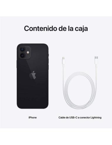 Apple iPhone 12 256GB Negro (Reacondicionado)