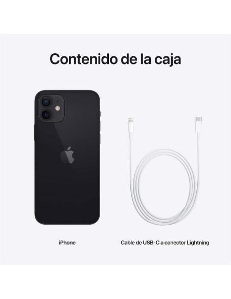 Apple iPhone 12 256GB Negro (Reacondicionado)