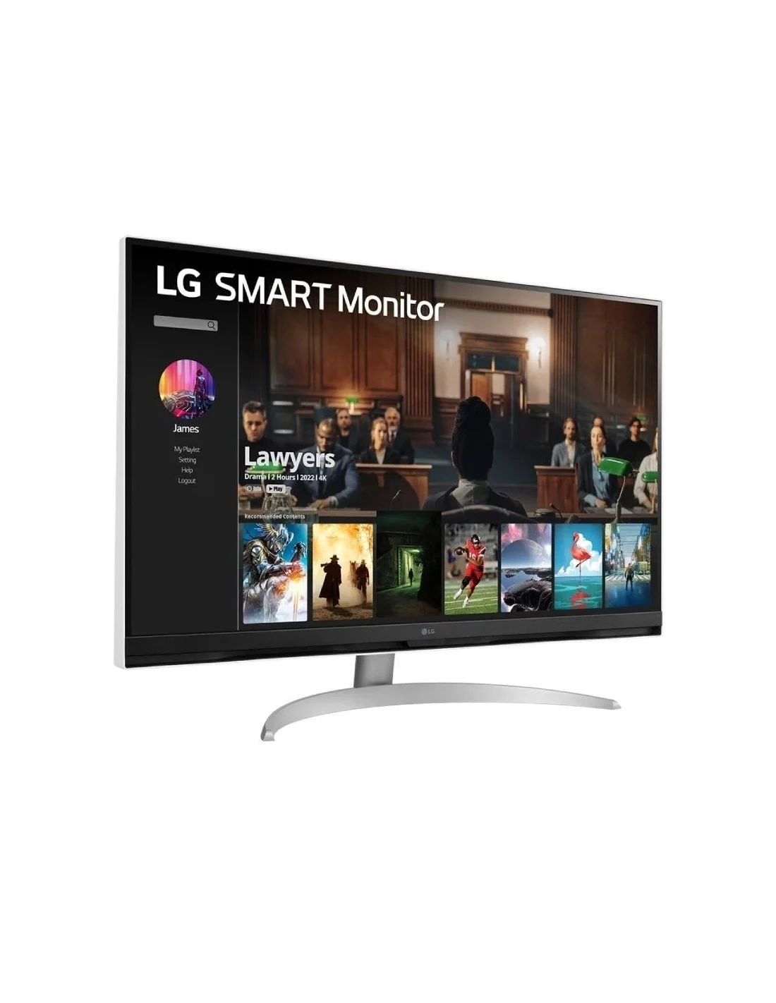 LG 32SQ700S-W 32" LED 4K UHD 60Hz