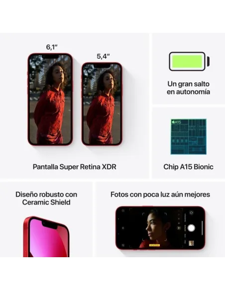 Apple iPhone 13 128GB (PRODUCT)RED