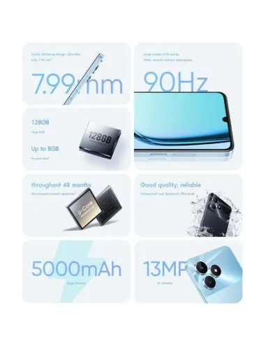 Realme Note 50 4/128GB OEM Azul Cielo