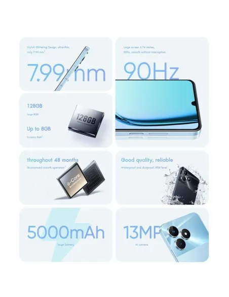 Realme Note 50 4/128GB OEM Azul Cielo