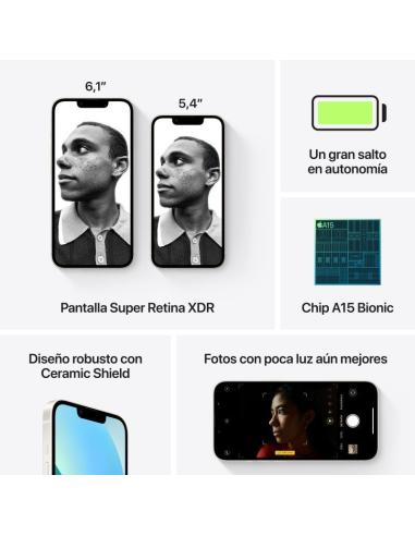 Apple iPhone 13 128GB Blanco Estrella (Reacondicionado)