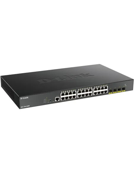 D-Link DGS-1250-28XMP/E Switch PoE 28 Puertos Gigabit + 4 SFP+