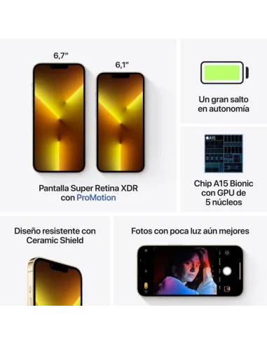 Apple iPhone 13 Pro 128GB Oro